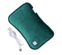 GLEAVI Bouillotte Électrique Ventre Rechargeable Chauffage Double Face en Graphene et Coton, pour Réchauffer L'estomac au Bureau Shopping