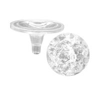 GLEAVI Boule Cristal avec Fontaine Intérieure Décoration De Bureau Et Salon Ornement Élégant Verre à Bulles pour Feng Shui Et Ambiance Zen