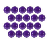 GLEAVI Boules de Tombola Creuses 4Cm en Plastique Violet Lot de 20 Pièces Accessoires de Jeu de Loterie pour Événements de Groupe et Fêtes