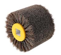 GLEAVI Brosse Roue de Polissage Crin de Cheval Résistante pour Perceuse Compacte et Polyvalente pour Sculpture et Meulage sur Métal et Bois