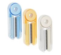 GLEAVI Brosses de Nettoyage Poils Doux en Éponge Lot de 3 Multi-usages pour Bouteilles Nettoyage et Grattoir Détachable en Acier