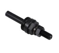 GLEAVI Butée de serrage filetée réglable 5C en acier, diamètre intérieur et filetage extérieur, kit de butées de pince pour tour, fraiseuse et CNC, accessoire usinage précis, noir