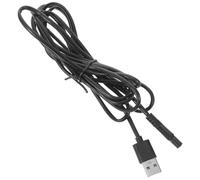 GLEAVI Câble D'extension USB pour Voiture, Câble de Caméra Embarquée de Voiture, 5 Cœurs, Noir, Alliage et Plastique, pour Écran de Navigation Embarqué et Enregistreur de Conduite,