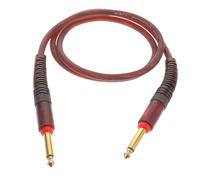 GLEAVI Câble Microphone Mono 1 Mètre Double Fiche Mâle 65 MM en Cuivre Robuste Câble D’Extension Audio pour Guitare Pédale et Enregistrement Sonore