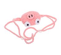 GLEAVI Cache-nez Tricoté Main pour Hiver, Protège-nez Chaud et Coupe-vent, Taille Unique, Couleur Rose Petit Cochon, Accessoire Hiver Polyvalent pour Dormir et Plein Air, Masque Nez