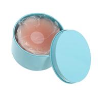 GLEAVI Cache-Tétons Autocollants en Silicone Invisibles Lot de 4 Set de Paires Boîte Métallique Protection Imperméable Anti-Exposition Confort pour Femmes