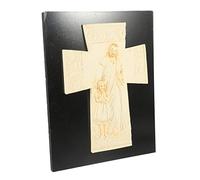 GLEAVI Cadeau Anniversaire De Mariage Année Ornement Résine De Baptême Statue De Saint Jésus Décoration Religieuse Pour Maison