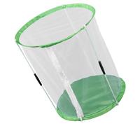 GLEAVI Cage D'observation Cylindrique pour Insectes Φ30x40 Cm, Filet Respirant Transparent, Cage D'élevage Légère Adaptée aux Abeilles, Coccinelles et Petits Animaux, Habitat Portable