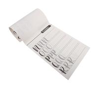 GLEAVI Cahier D'exercices de Calligraphie Anglaise Feuilles D'écriture Calligraphique en Papier Blanc, Portable Perméabilité D'air pour Personnaliser Votre Paquet