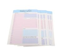 GLEAVI Carnet de Planification Journalière A5 2026, Agenda Hebdomadaire en Papier, Design Élégant et Minimaliste, pour L'école Réunions, Lot de 2