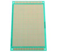 GLEAVI Carte PCB Simple Face en Polystyrène Vert pour Projets Électroniques DIY Design Polyvalent et Facile à Utiliser, pour Soudure et Prototypage