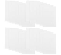 GLEAVI Cartes Vierges en Papier Blanc 10x15 Cm 50 Fiches Épaisses pour Cartes Postales DIY Vierges Loisirs Créatifs Scrapbooking et Usage Scolaire