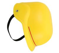 GLEAVI Casque de Construction pour Garçon Fille Jaune Chapeau de Travail pour Jeux de Rôle et Fêtes Anniversaire Accessoire pour Petits Bâtisseurs