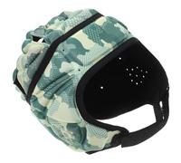GLEAVI Casque de Football pour Jeunes Camouflage Vert Casque de Rugby Réglable Léger Ventilation Protection Rembourrée pour Gardien de But et Sports de Plein Air