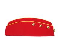 GLEAVI Casquette Capitaine Chapeau Marin Respirant Facile à Mettre pour Fêtes et Performances de Danse Thème Militaire Russe Unisexe