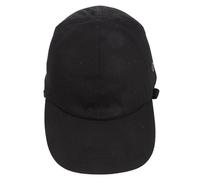 GLEAVI Casquette de Baseball Anti-Chocs Réglable Coque ABS Noire à Quatre Trous Casque de Chantier Léger et Respirant Protection Tête pour Travaux Sport et Plein Air