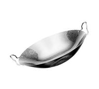 GLEAVI Casserole Inox avec Double Poignée Cuisson Homogène pour Maison et Camping Résistant Déformation Faitout Acier Inoxydable Rapide Chauffe