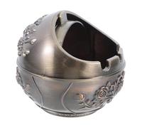 GLEAVI Cendrier Avec Couvercle Cendrier Rond Décoratif Portable Pour Intérieur Et Extérieur Pour Salon Patio Petit Modèle