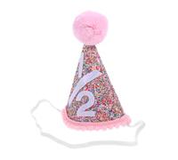 GLEAVI Chapeaux de Anniversaire Colorés pour Accessoires Décoratifs pour Célébrations Anniversaire pour Bébés Tout Petits