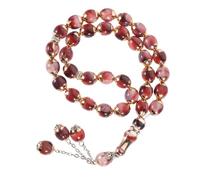 GLEAVI Chapelet Islamique 33 Perles Chapelet Musulman Léger et Compact Perles Douces au Toucher Présent Religieux pour Prières et Cérémonies Islamiques Port en Couleur Aléatoire