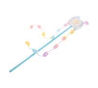 GLEAVI Chat en Peluche Ronde Style Sucette Interactif Intérieur | Garde les Chats Actifs et Divertis, pour Griffades et Jeu Quotidien, Format Macaron Doux