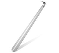 GLEAVI Chausse-Pied Long en Acier Inoxydable 42 CM Manche Ergonomique pour Personnes Âgées Usage Polyvalent pour Hommes et Femmes Outil Robuste et Résistant à la Corrosion