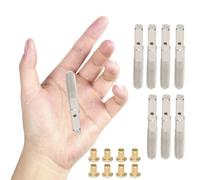 GLEAVI Chevilles D’Accordage pour Lyre en Acier Inoxydable Lot de 8 set de Pièces Accessoires Professionnels pour Instruments à Cordes Fixation Robuste pour Harpe et Lyre Pièces