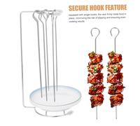 GLEAVI Cintre Kebab Brochettes Kebob En Brochette De Barbecue Support De Barbecue En De Grill De En Acier Inoxydable