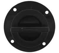 GLEAVI Clapet Anti-Retour Noir pour Vidange Bateau Petit Modèle Raccord de Dalage en Plastique Résistant à la Corrosion Soupape Étanche pour Yacht Kayak et Drainage Marine Rapide