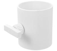 GLEAVI Clapet Anti-Retour PVC Réglable 110 MM Obturateur de Conduit d'Air Manuel pour Ventilation Accessoire pour Hottes Cuisine et Salles de Bains Dispositif Anti-Refoulement Solide