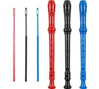 GLEAVI Clarinettes à 8 Trous en ABS pour Garçon et Filles Lot de 3 sets de Instrument à Vent Portable Professionnel Étui en Velours Inclus pour Débutants et Études Musicales