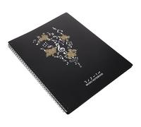 GLEAVI Classeur à Anneaux pour Partitions A4 Transparent 30 Pochettes Imperméables Non Réfléchissantes Rangement Partitions Musique Léger pour Orchestre et Musiciens