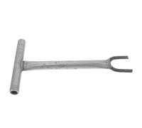 GLEAVI Clé à Vanne Allongée 27 CM Pince en U 3 CM Poignée Antidérapante Ergonomique Outil Plomberie Multifonction pour Arrêt D’Eau et Maintenance Domestique