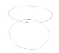 GLEAVI Collier de Serrage Inox 2pc pour Joint de Portière Lave-linge à Chargement Frontal, Acier Inoxydable Argenté, Loquet à Ressort, Étanche pour Machine à Laver