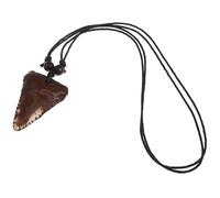 GLEAVI Collier De Surfeur Pendentif Dent De Requin, Chaîne Légère En Alliage Résistant, Style Vintage Pour Plage Et Activités Nautiques