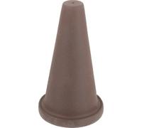 GLEAVI Cône de Ponte en Argile Violette pour Aquarium Petit Réservoir de Reproduction pour Poissons-Anges et Crevettes Grotte Lisse Favorisant la Fixation des Œufs Accessoire