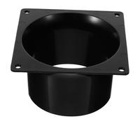 GLEAVI Connecteur De Ventilation Système Aération Réducteur Métallique Avec Flasque Carrée Pour Systèmes Et Purificateurs Air