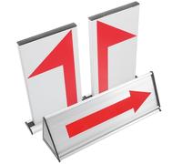 GLEAVI Convertisseur de Service en Alliage D'aluminium pour Arbitre de Basketball, Lot de 3 Plaques Directionnelles Visibles, Accessoire Officiel pour Compétitions et Gestion du Jeu