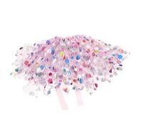 GLEAVI Costume de Princesse en Dentelle à Pois Jupe Tutu pour Chiens, Tenue Respirante pour Petits Chiots Lors de Fêtes d'anniversaire et Mariages