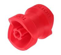 GLEAVI Coupleur D’Entonnoir Étanche pour Flacon de 4 CM Adaptateur de Remplissage Réutilisable en Plastique Rouge Connecteur Transfert Liquide Anti-Fuite pour Lotion Shampoing Gel