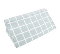 GLEAVI Coussin Cale de Positionnement Triangulaire en Mousse Haute Densité 50X25X15 CM Vert Oreiller de Retournement pour Patients Alités Soutien Corporel Ergonomique pour Lit