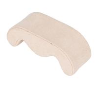 GLEAVI Coussin De Présentation pour Montres Et Bijoux en Suédine Beige, Mousse Haute Élasticité, Petit Format 9,7x4,8x3,3 Cm, Support D’étalage pour Boîte à Montres, Usage Professionnel Et Domestique