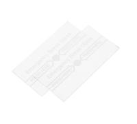 GLEAVI Couvercle de L'interrupteur D'alarme Incendie Vitre en Verre, Panneau de Disjoncteurs à Rupture de Verre, 2pcs pour Situations D'urgence et Installation Facile
