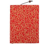 GLEAVI Couverture de Livre Décorative en Toile Lavable Protection Ajustable pour Cahiers et Carnets Utilisation Quotidienne pour Amoureux des Livres