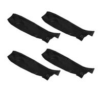 GLEAVI Couvre-Chaussures de Cyclisme en Tissu Oxford Léger et Pliable Imperméables 2 Paires, Protection pour Vélo et Activités Extérieures Pluie