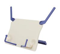 GLEAVI de Musique de Table Pliable en ABS Blanc - Support Portable pour Partitions et Livres - Compact et Léger pour Maison Bureau et Salle de Classe