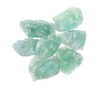 GLEAVI Décoration Aquarium Fluorite Verte Exquise Pierre Décorative Artisanale Maison Bureau