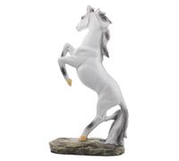 GLEAVI Décorations Créatives Bureau Décoration De Cheval Figurine De Cheval du Sculpture De Debout Statue De D'Intérieur Art Chinois Statues De