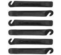 GLEAVI Démonte-Pneu de Vélo Portable 60 Pièces Outil de Réparation de Vélo en PP Noir Léger Facile à Utiliser N'abîme Pas Le Talon du Pneu
