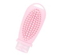 GLEAVI Distributeur de Shampooing Silicone Bouteille Vide Rechargeable Anti-Fuite et Antidérapante Flacon Voyage Pratique pour Lotions et Liquides pour Déplacements